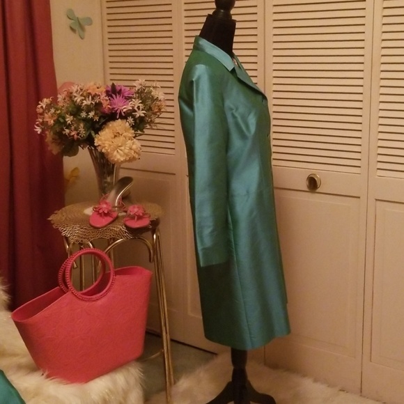 Due Per Due Silk Pant Suit - Picture 2 of 7